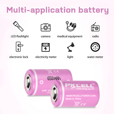Common Applications of CR14250 Lithium Battery