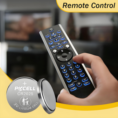 The CR2025 lithium battery perfects for small remote controls and wireless doorbells.