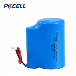 PKCELL 19000mAh 3,6V ER34615+HPC 1550 batteripakkeleverandør