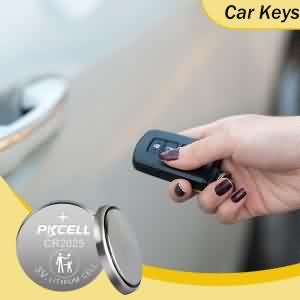 3V CR2025 리튬 단추형 배터리(150mAh) | PKCELL