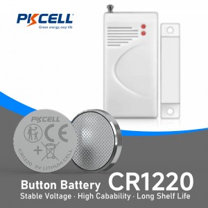 3V CR1220 Lithium Button Cell Battery (40mAh) | PKCELL