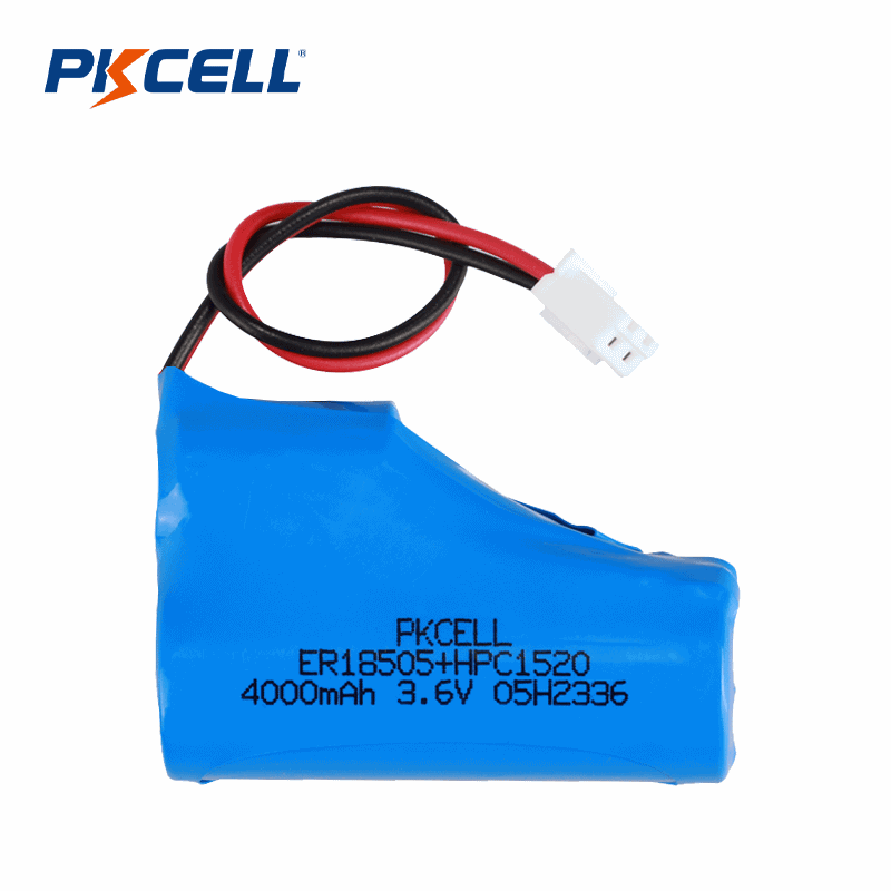 PKCELL 4000mAh 3.6V ER18505+HPC/SPC 1520 Battery Pack Manufacturer