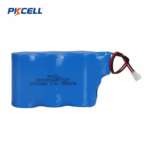 3.6V 27000mAh ER26500+HPC/ SPC 1520 电池组 | Pkcell