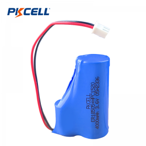 Fornecedor de baterias PKCELL 4000mAh 3.6V ER18505+HPC 1520