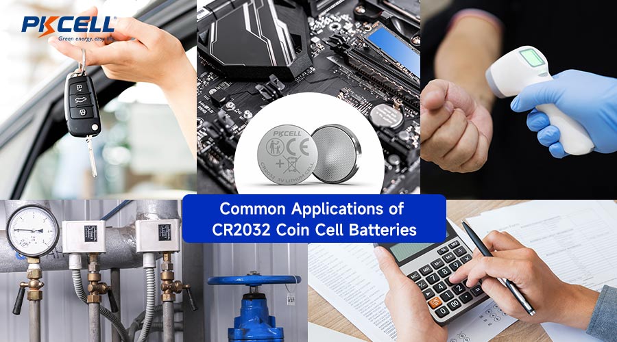 Common ApplicationsofCR2032 CoinCell Batteries