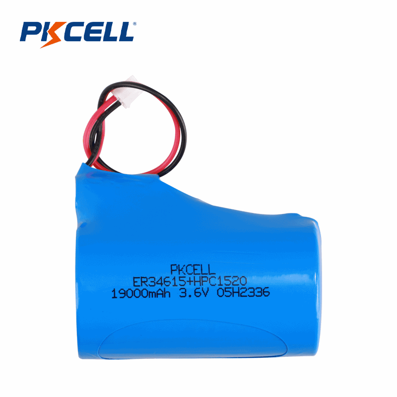 PKCELL 19000mAh 3.6V ER34615+HPC 1520 배터리 팩 공급업체