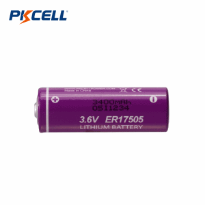 3.6V ER17505 Li-SoCl2 배터리(3400mAh) | Pkcell