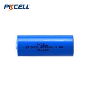3.6VA ER18505 Li-SoCl2 배터리(4000mAh) | Pkcell