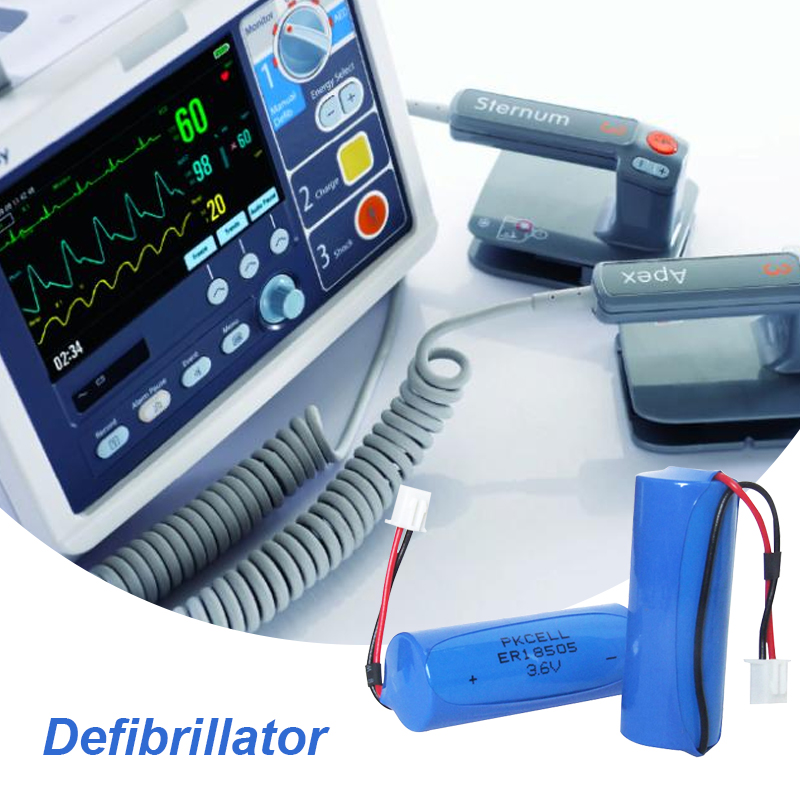 ER18505 met defibrillator