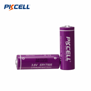 3.6V ER17505 Li-SoCl2 배터리(3400mAh) | Pkcell
