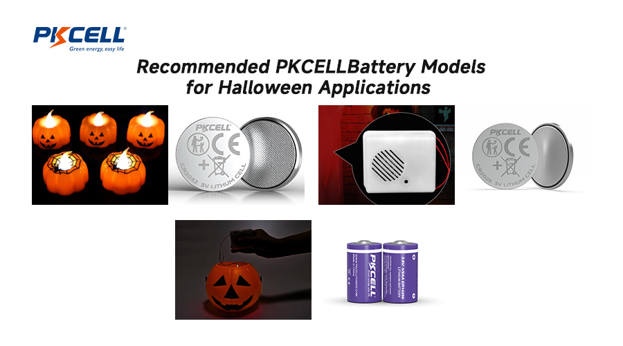 PKCell Battery Models for Halloween Applications