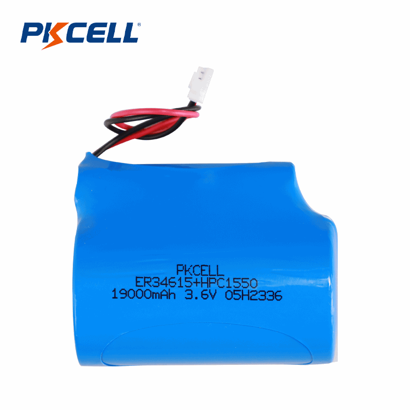 Proveedor de paquete de batería PKCELL 19000mAh 3.6V ER34615+HPC 1550