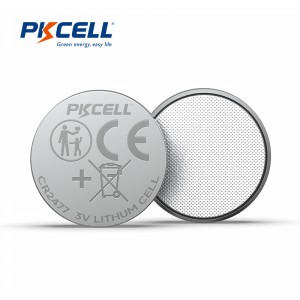 3V CR2477 Lithium Button Cell Battery (900mAh) Supplier | PKCELL