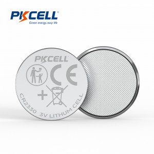 3V CR2330 Lithium Button Cell Battery (260mAh) | PKCELL