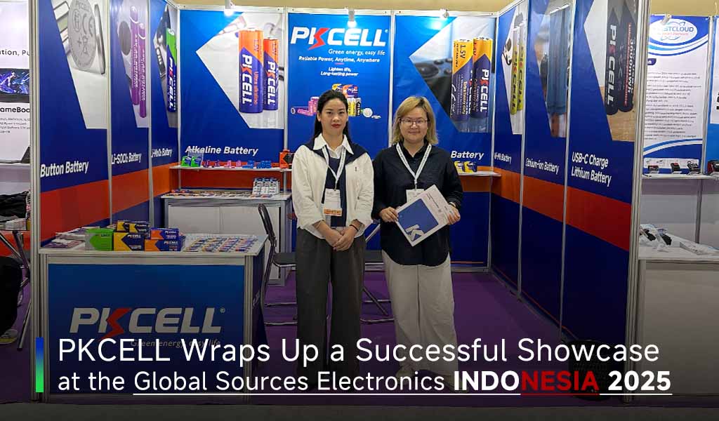 PKCELL Showcases Primary Lithium Batteries at Global Sources Electronics Indonesia 2025