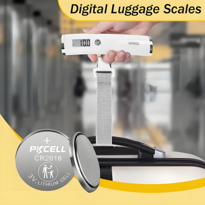 The CR2016 battery provides enough energy for the scale's small digital display and sensors.
