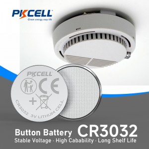 3V CR3032 Lithium Button Cell Battery (500mAh) | PKCELL