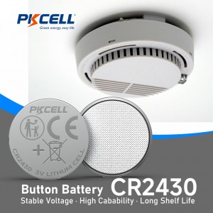 3V CR2430 Lithium Button Cell Battery (270mAh) | PKCELL