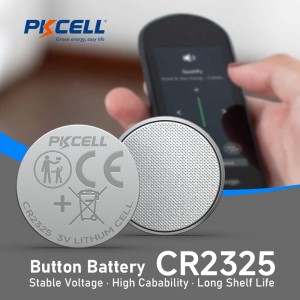 3V CR2325 Lithium Button Cell Battery (190mAh) supplier | PKCELL