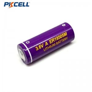 PKCELL 3.6v li-socl2 batería ER18505M 3.6v batería de litio para equipos médicos