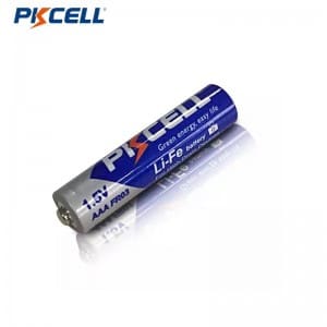 PKCELL FR03 FR10445 AAA 1.5V 1200mah Li-FeS2 סוללת