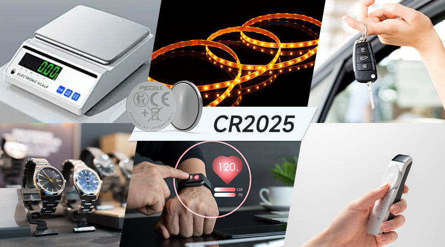 CR2032 Applications: car key, thermometer, remote control, watch，weight scale