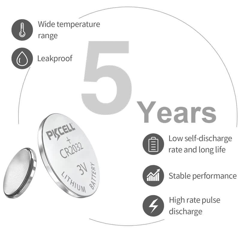 Differenza tra batterie CR2032 e CR2025