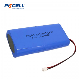 3.6V ER14505 14400mAh 1s6p LiSoCl2 батерия