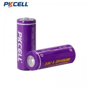 PKCELL ER18505M A 3.6v 3000mAh LI-SOCL2 Battery