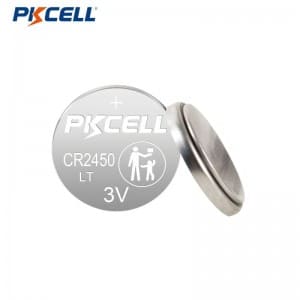 PKCELL CR2450LT 3V 600mAh 리튬 버튼 셀 배터리 공급업체