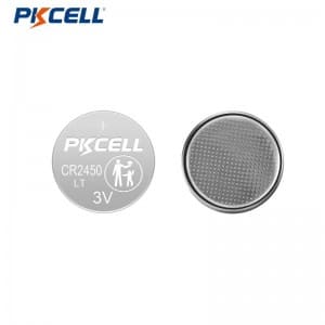 Pile bouton au lithium PKCELL 3v CR2450LT pour étiquettes d'oreille d'élevage