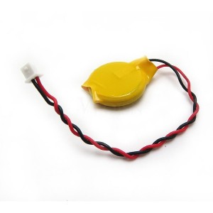 Pile bouton au lithium 3 V CR2025 avec plomb/languette (150 mAh)