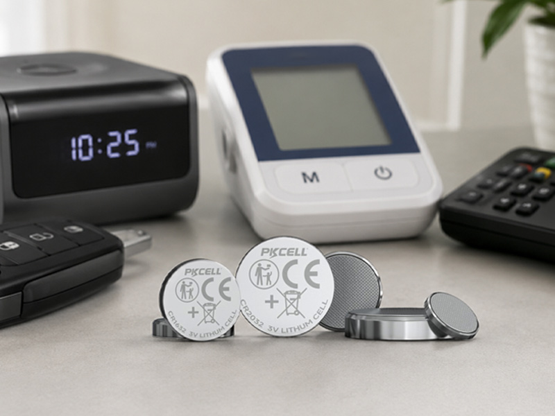 Normal lithium button battery CR series coin cells