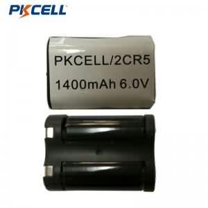 PKCELL 2CR5 6V 1400mAh LI-MnO2 Battery