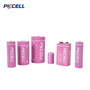 PKCELL CR123A 3V 1500mAh Li-MnO2-batterij