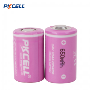 Fabricante de bateria PKCELL CR14250 3V 650mAh Li-MnO2