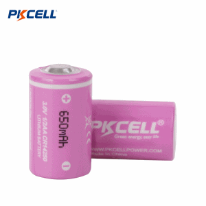 Fabricant de batterie PKCELL CR14250 3V 650mAh Li-MnO2