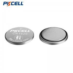 PKCELL CR1620 3V 70mAh Lithium Button Cell Battery