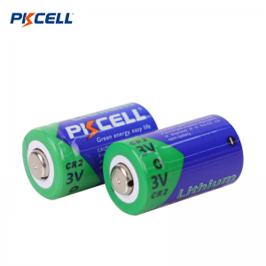 Fornecedor de bateria PKCELL CR2 3V 850mAh Li-MnO2