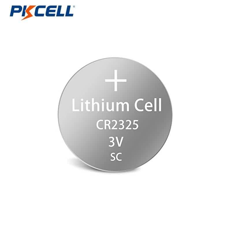 PKCELL CR2325 3V 190mAh Lithium Button Cell Battery Manufacturer