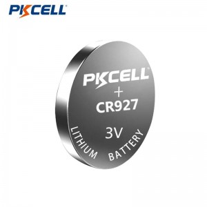PKCELL CR927 3V 30mAh แบตเตอรี่ลิเธียมเซลล์ปุ่ม