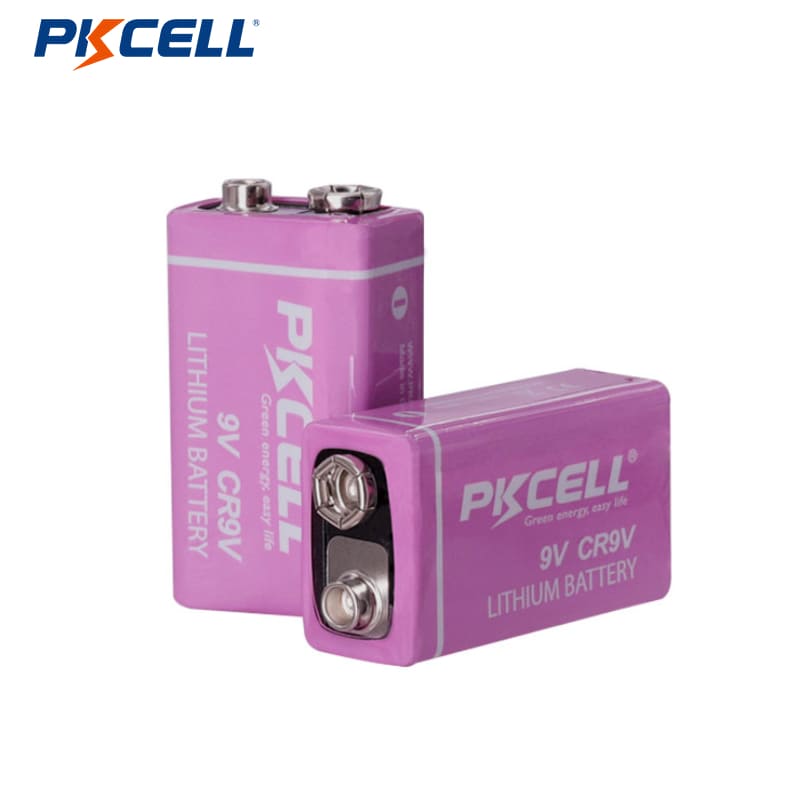 PKCELL CR9v 9V 1200mAh LIMnO2 Battery