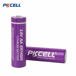 3.6V AA ER14505 Li-SoCl2 배터리(2400mAh) | Pkcell