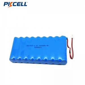 Paquetes de baterías PKCELL ER17505 3.6V 3400mAh 9P LI-SOCL2