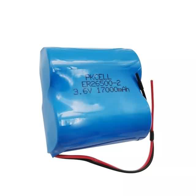 PKCELL מותאם אישית ER26500 C 3.6V 17000mAh LI-SOCL2 חבילות סוללות