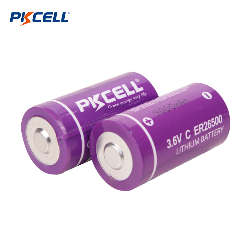 PKCELL ER26500 C 3.6v 8500mAh LI-SOCL2 Battery Manufacturer