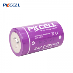 Fournisseur de batterie PKCELL ER34615 D 3.6V 19000mAh Li-SOCL2