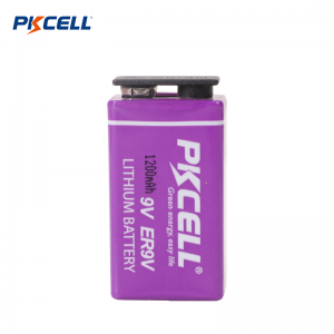 Batería PKCELL ER9V 9V 10.8V 1200mAh LI-SOCL2
