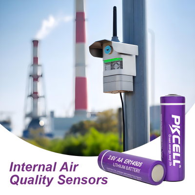 ER14505 AA batteries are widely used in wireless industrial IoT sensors.
