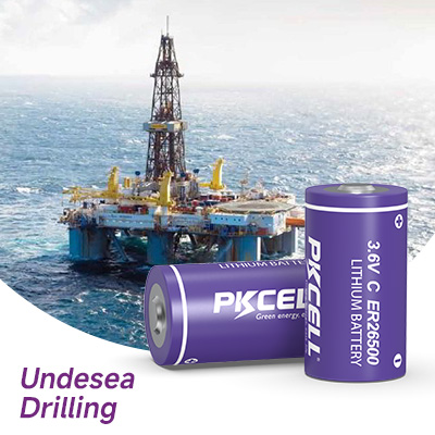 Undersea Drilling powered by pkcell battery